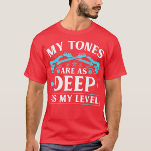Camiseta Tons De Bass Como Jogadores De Violão De Baixo Elé