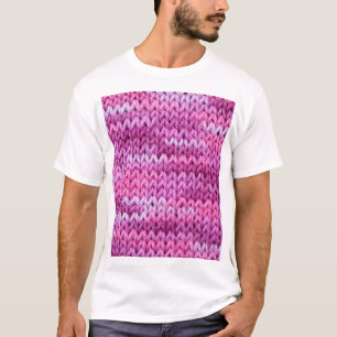 Camiseta Tons roxos Textura de Tecido