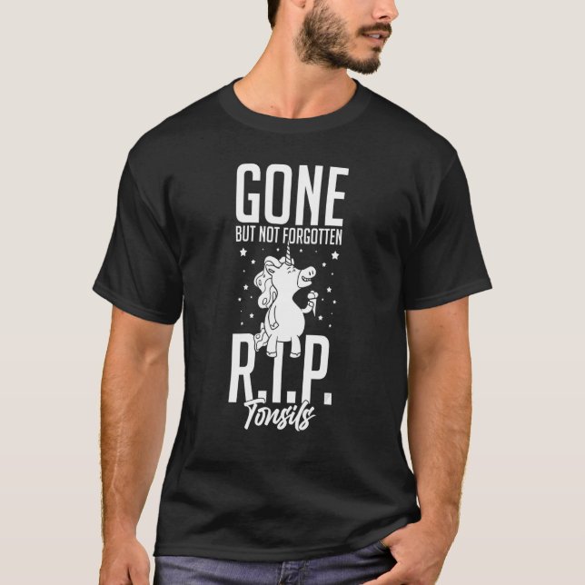 Camiseta Tonsillectomia Remoção de Tonsil Cirurgia de Recup (Frente)