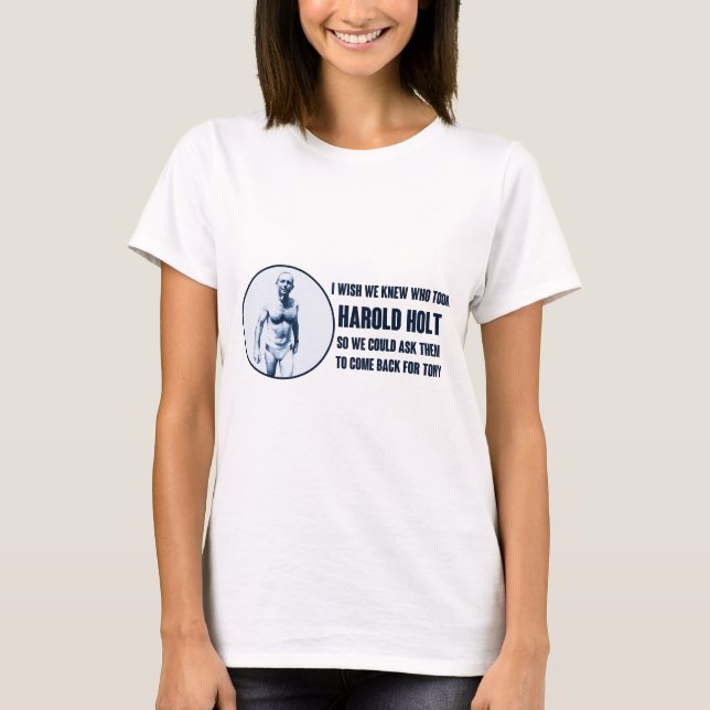 Camiseta Tony Abbott - Harold Holt (Frente)