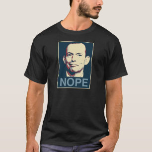 Camiseta Tony Abbott - Nope