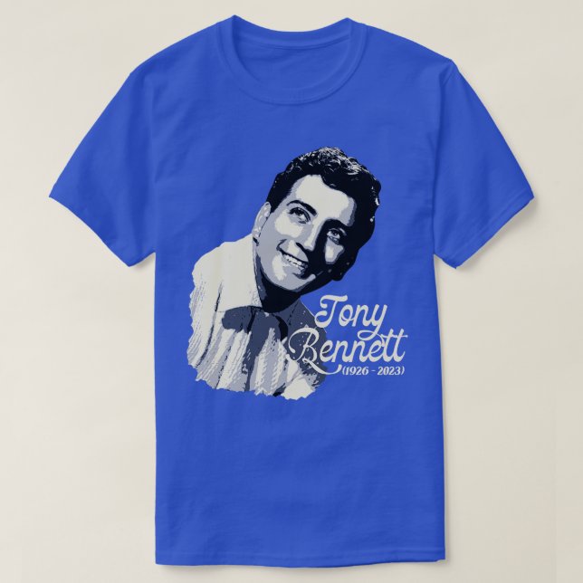 Camiseta Tony Bennett (Frente do Design)