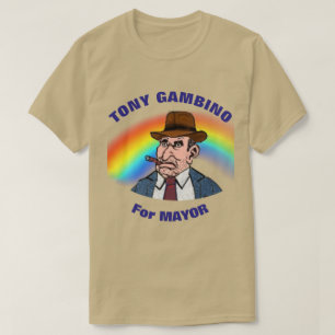 Camiseta Tony Gambino para Prefeito