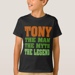 Camiseta TONY - homem, o mito, a legenda