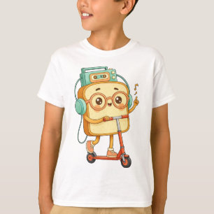 Camiseta Tony Pão - scooter fofo