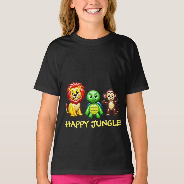 Camiseta “Too Cute to Handle! Funny Animal Friends T-Shirt  (Frente)