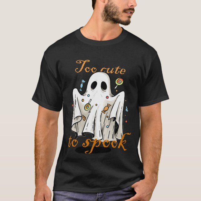Camiseta Too Cute, To Spook (Frente)