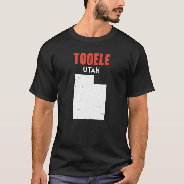 Camiseta Tooele Utah EUA State America Viagem Utahan (Frente)
