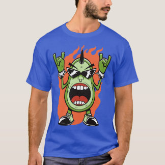 Camiseta Toon Avocado de Metal Pesado