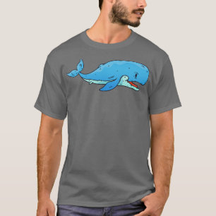 Camiseta Toon de baleia