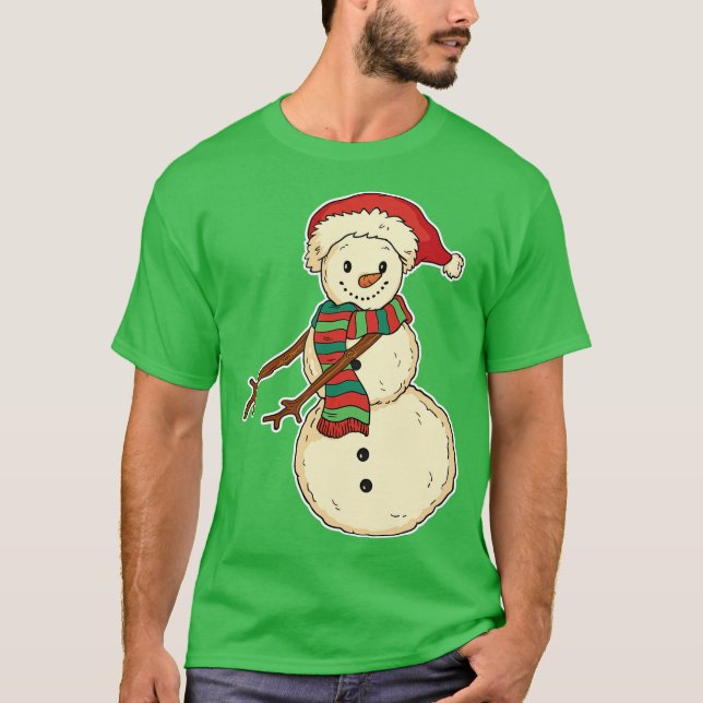 Camiseta Toon de Neve com Fogão (Frente)