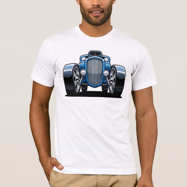 Camiseta Toon Hotrod Art (Frente)