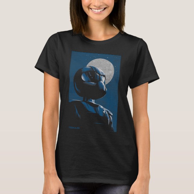 Camiseta Toonami TOM 5 Luz Gráfico (Frente)
