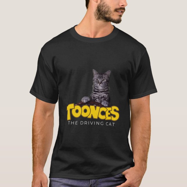 Camiseta Toonces O Gato Condutor (Frente)