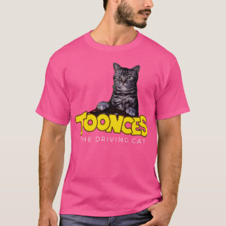 Camiseta Toonces o gato dirigente
