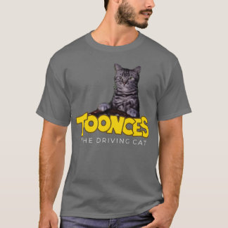 Camiseta Toonces o gato que conduz 1 
