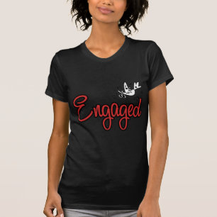 Camiseta ToonDoveEngagedRed
