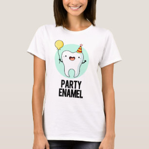 Camiseta Tooth Enamel Funny do Partido