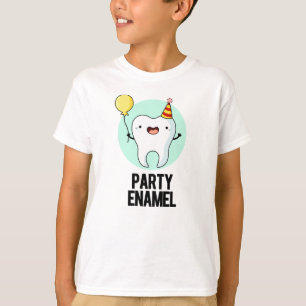 Camiseta Tooth Enamel Funny do Partido