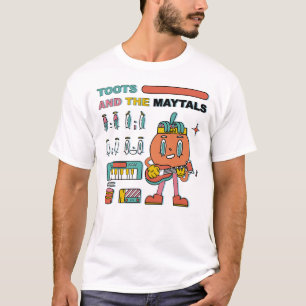 CAMISETA TOOTS E A BANDA MAYTALS MERCADORIAS CARTUN FOFOS