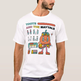 CAMISETA TOOTS E A BANDA MAYTALS MERCADORIAS CARTUN FOFOS