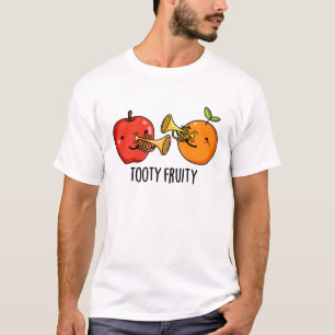 Camiseta Tooty Fruity Fruta Musical Engraçado Pun