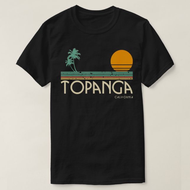 Camiseta Topanga California (Frente do Design)