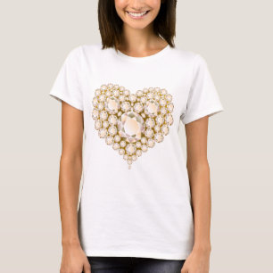 Camiseta Topaz Heart Gems