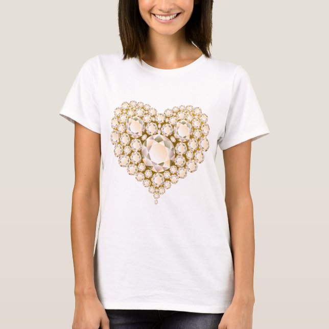 Camiseta Topaz Heart Gems (Frente)