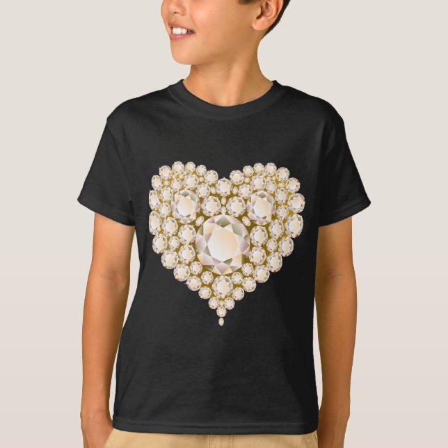 Camiseta Topaz Heart Gems (Frente)