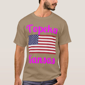 Camiseta Topeka Kansas Estilosas Impressões