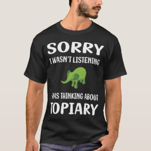 Camiseta Topiária sem escuta