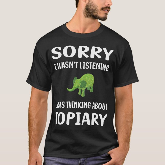 Camiseta Topiária sem escuta (Frente)