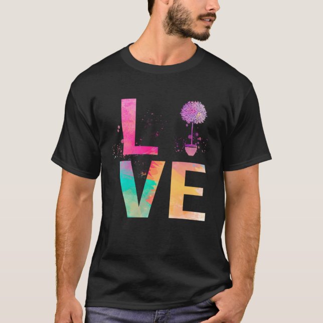 Camiseta Tópico Colorido Mamãe Topiary (Frente)