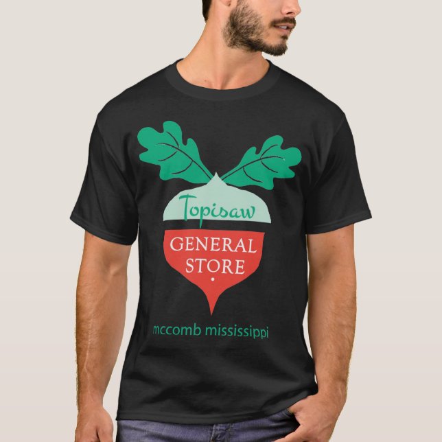 Camiseta Topisaw General Store McComb Mississippi (Frente)