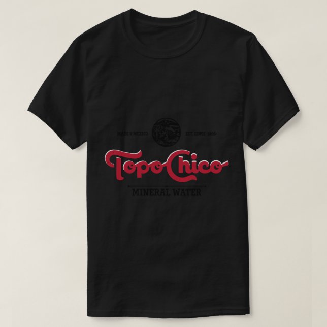 Camiseta Topo Chico Logo Classic T-Shirt (Frente do Design)