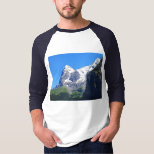 Camiseta Topo das montanhas nos Alpes suíços