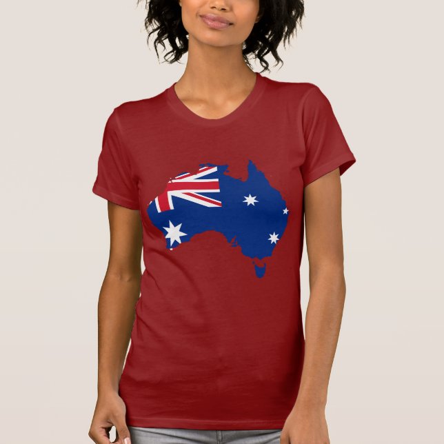 Camiseta Topo de Austrália, Austrália (Frente)