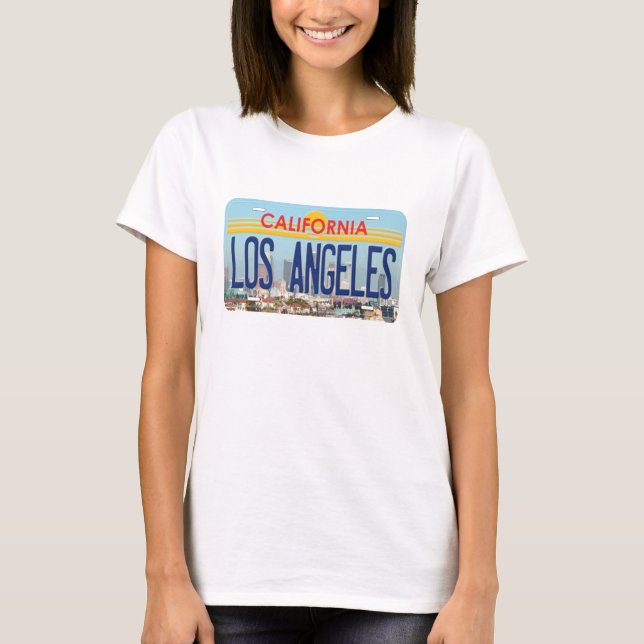 Camiseta Topo do Tanque da CA de Los Angeles (Frente)