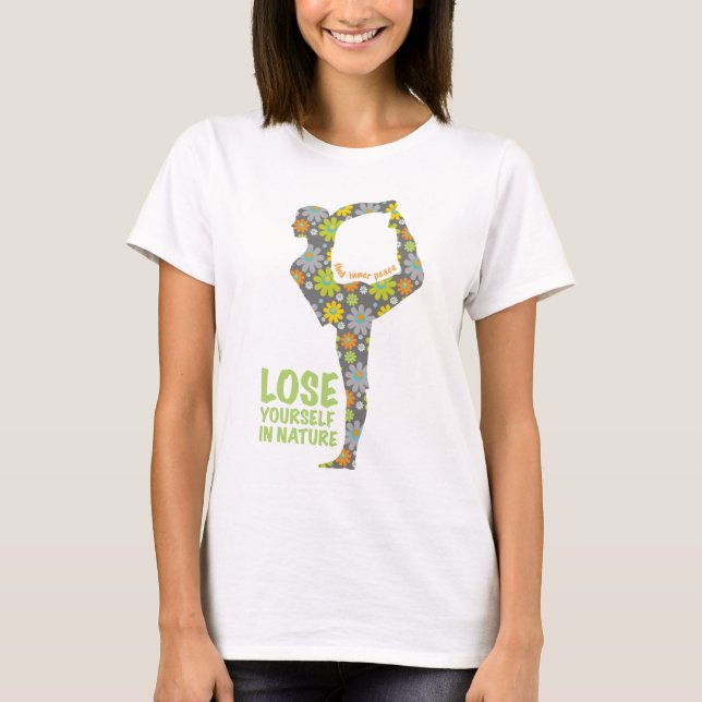 Camiseta topo do tanque de ioga (Frente)