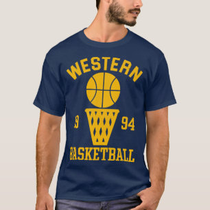 Camiseta Topo do treinamento de basquete ocidental de chips