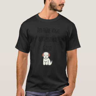 Camiseta Topo Para Proprietários De Cachorros Com Der De Te