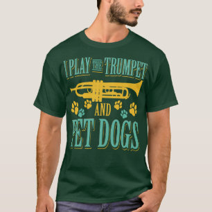 Camiseta Toque A Trompete E Cachorros De Pet