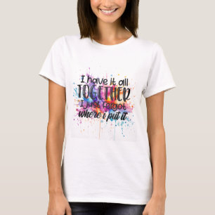 Camiseta Toque de Sass - Eu Tenho Tudo sob Controle