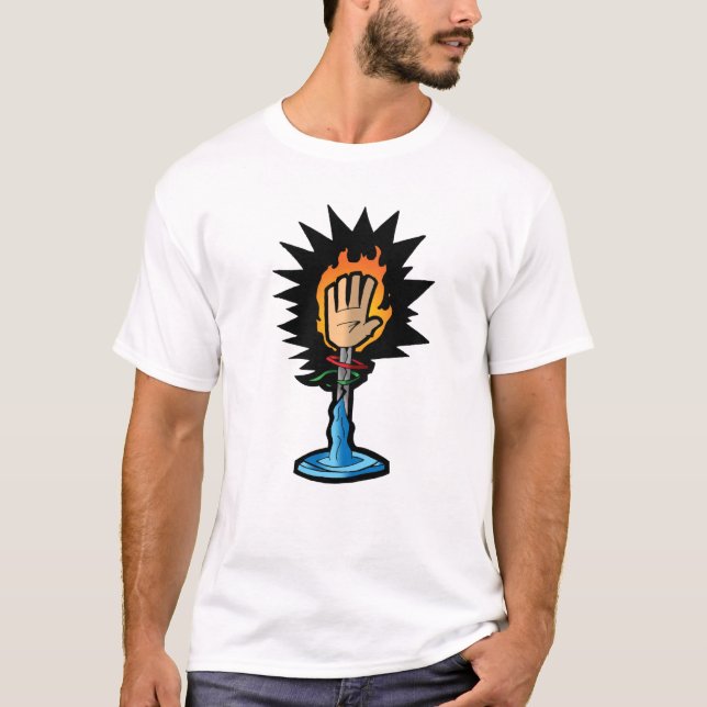 Camiseta Toque elementar (Frente)