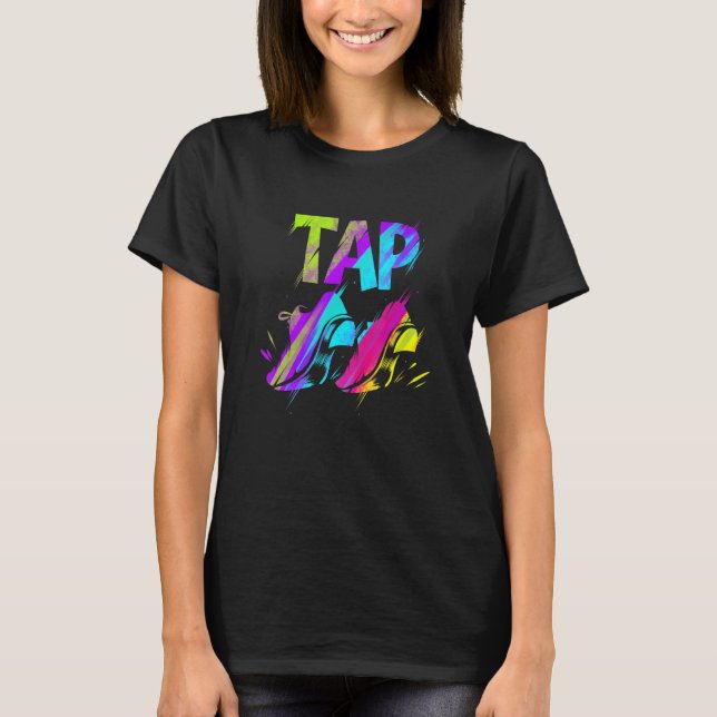 Camiseta Toque em dança e dança de toque (Frente)