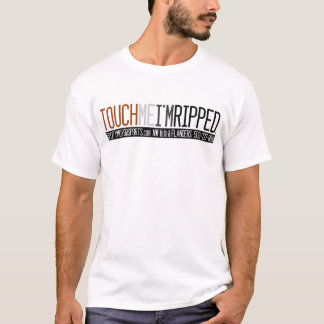 Camiseta Toque em me que eu sou T do músculo dos homens