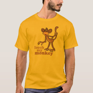 CAMISETA TOQUE EM MEU MACACO