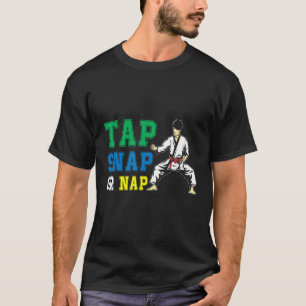 Camiseta Toque Em Snap Ou Nap Bjj Jiu Jitsu Brasileiro