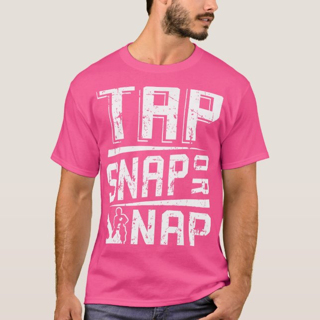 Camiseta Toque Em Snap Ou Nap Jiu Jitsu - Presentes Bjj Bra (Frente)